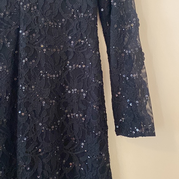 Ralph Lauren sequin mesh lace dress - Picture 5 of 5